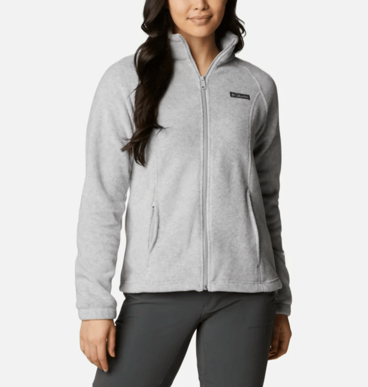 Columbia Women’s Benton Springs Full Zip Fleece Jacket - Cirrus Grey Heather