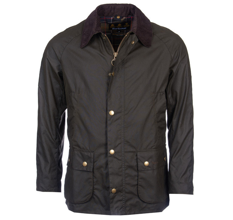  Barbour Ashby Wax Jacket - Olive