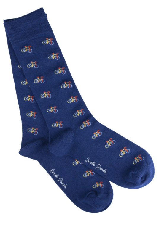 Swole Panda Socks Blue Bike - Blue Bike