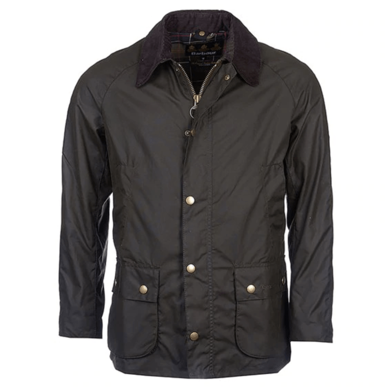 Barbour Ashby Wax Jacket - Olive