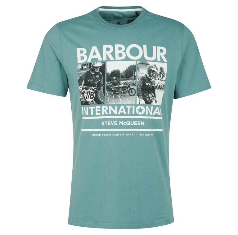 Barbour International Milton T-shirt - North Atlantic Blue