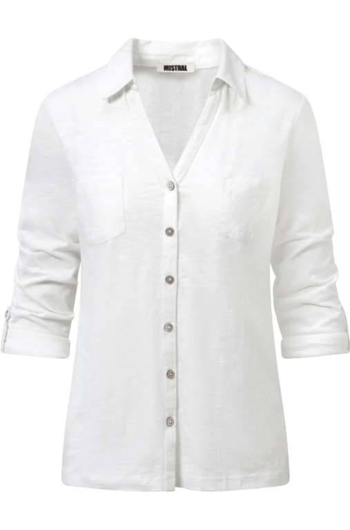 Mistral Show On The Road Jersey Shirt - White