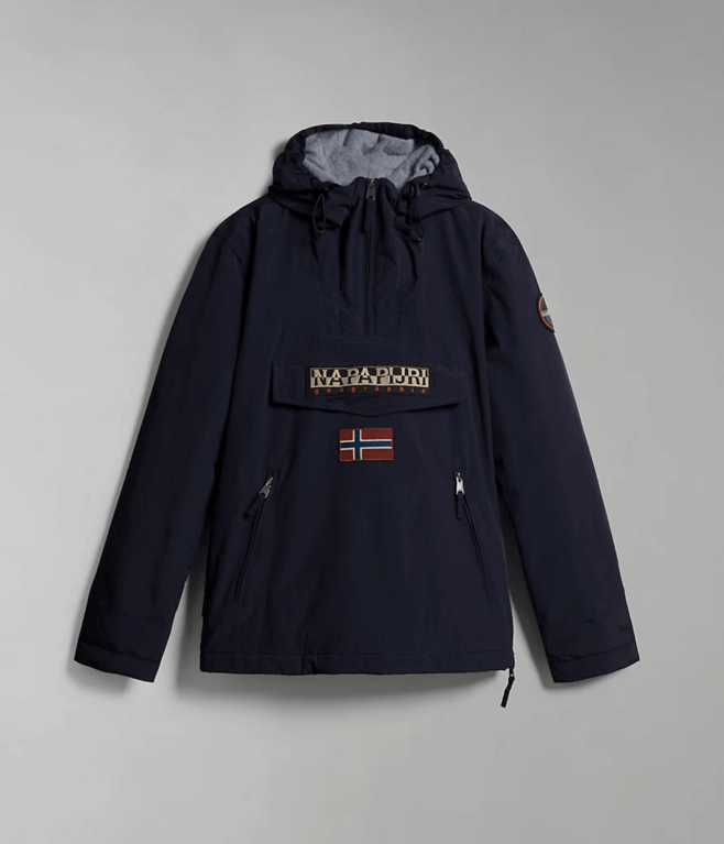 Napapijri Rainforest Pocket Jacket - Blue Marine