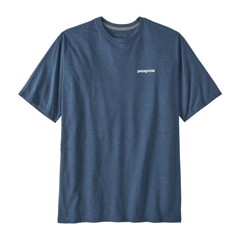 Patagonia Men's P-6 Logo Responsibili-Tee® - Utility Blue 