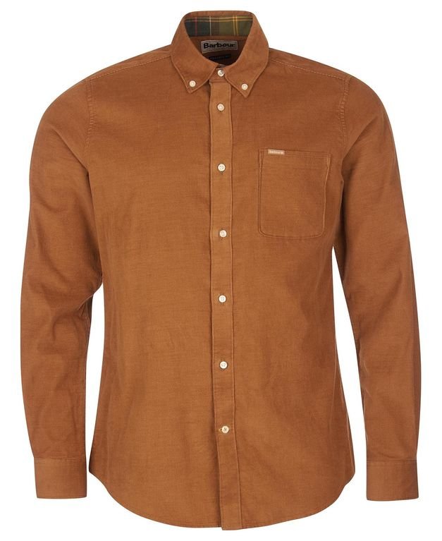 Barbour Ramsey Tailored Fit Shirt - Sandstone