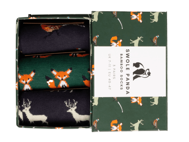 Swole Panda Sock Gift Set - Country