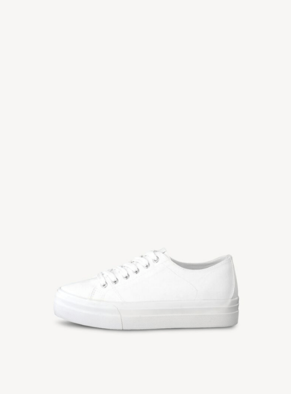 Tamaris Canvas Sneaker 23786 - White