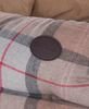 Barbour 30' Luxury Dog Bed - Taupe/Pink Thumbnail