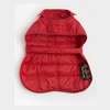 Barbour Baffle Quilted Dog Coat - Brick Red Thumbnail