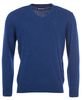 Barbour Essential Lambswool V-neck - Deep Blue Thumbnail