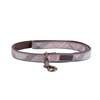 Barbour Reflective Tartan Dog Lead - Taupe/ Pink Thumbnail