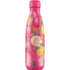 Chillys Bottle 500ml - Floral Pink Pompoms Thumbnail