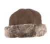 Eastern Counties Leather Duxford Sheepskin Hat  - Brown Tipped Thumbnail