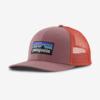 Patagonia P-6 Logo Trucker Hat - Evening Mauve Thumbnail