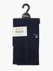 Barbour Plain Lambswool Scarf - Navy Thumbnail