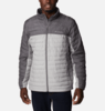 Columbia Silver Falls™ Hooded Insulated Jacket - Grey Thumbnail