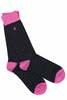 Swole Panda Women's Bamboo Socks  - Pink Spot Thumbnail