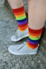 Swole Panda Women's Bamboo Socks  - Pride Thumbnail
