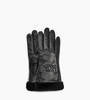 UGG Classic Leather Glove  - Black Thumbnail