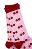 Swole Panda Women's Panda Socks - Cherry Thumbnail